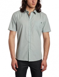 Volcom Men's Ex Factor Solid Short Sleeve Shirt Volcom Men's Ex Factor Solid Short Sleeve Shirt