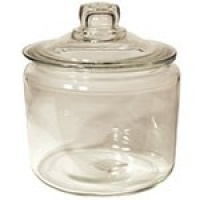 Anchor Hocking 3-Quart Heritage Hill Jar with Glass Lid Anchor Hocking 3-Quart Heritage Hill Jar with Glass Lid