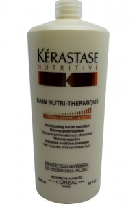 Kerastase UNISEX - NUTRITIVE BAIN NUTRI-THERMIQUE SHAMPOO 34 OZ Kerastase UNISEX - NUTRITIVE BAIN NUTRI-THERMIQUE SHAMPOO 34 OZ