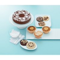 Martha Stewart Crafts Doily Lace Cake and Cupcake Stencils Martha Stewart Crafts Doily Lace Cake and Cupcake Stencils