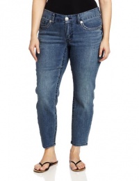 Seven7 Women's Plus-Size Multi Tone Stitch Jean Seven7 Women's Plus-Size Multi Tone Stitch Jean