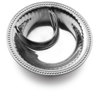 Wilton Armetale Flutes and Pearls Chip and Dip Server, Round, 11-Inch Wilton Armetale Flutes and Pearls Chip and Dip Server, Round, 11-Inch