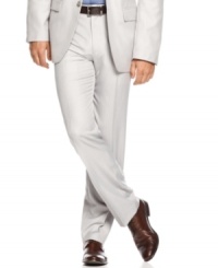 Textural message. Let these herringbone pants from Perry Ellis do the talking at your next upscale event. Textural message. Let these herringbone pants from Perry Ellis do the talking at your next upscale event.