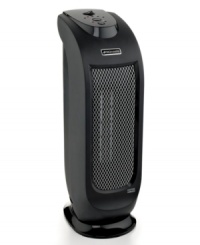 Need your space? The innovative design of this tower heater stays out of the way with a smart, compact shape that still packs incredible power & a breath of fresh air, too. An advanced LCD screen keys you in on current humidity level and desired humidity level, while a rotating nozzle distributes an ultra fine mist evenly, thoroughly and at a near-whisper. 1-year warranty. Model BUL7933-UM. Need your space? The innovative design of this tower heater stays out of the way with a smart, compact shape that still packs incredible power & a breath of fresh air, too. An advanced LCD screen keys you in on current humidity level and desired humidity level, while a rotating nozzle distributes an ultra fine mist evenly, thoroughly and at a near-whisper. 1-year warranty. Model BUL7933-UM.