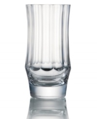 A taste of luxury. Deep olive cuts shape the handcrafted Central Park highball glasses, offering the exquisite crystal of Rogaska and contemporary grandeur of Trump Home drinkware. A taste of luxury. Deep olive cuts shape the handcrafted Central Park highball glasses, offering the exquisite crystal of Rogaska and contemporary grandeur of Trump Home drinkware.