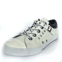 Robins Jean Fashion Sneakers Men Nathan (10, White) Robins Jean Fashion Sneakers Men Nathan (10, White)