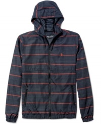 It's not just a layer, it's a look. This striped jacket from Volcom seals the deal on any casual outfit. It's not just a layer, it's a look. This striped jacket from Volcom seals the deal on any casual outfit.