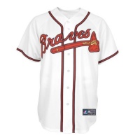 MLB Atlanta Braves Home Replica Baseball Youth Jersey, White MLB Atlanta Braves Home Replica Baseball Youth Jersey, White