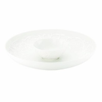 Lenox Opal Innocence Carved 12-Inch Chip and Dip Lenox Opal Innocence Carved 12-Inch Chip and Dip