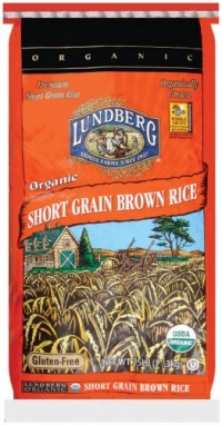 Lundberg Organic Short Grain Brown Rice, 25-Pound Lundberg Organic Short Grain Brown Rice, 25-Pound