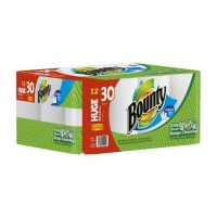 Bounty Huge Roll, Select a Size, White, 12 Count