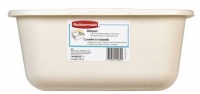 Rubbermaid #2951-AR BISQUE 11.4 QT Bisque Dish Pan Rubbermaid #2951-AR BISQUE 11.4 QT Bisque Dish Pan