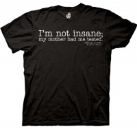 Big Bang Theory Sheldon Not Insane Men's T-shirt Big Bang Theory Sheldon Not Insane Men's T-shirt