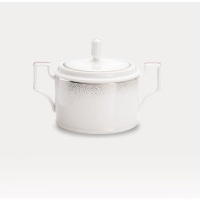 Noritake Alana Platinum Sugar Bowl with Cover, 11-1/2-ounce Noritake Alana Platinum Sugar Bowl with Cover, 11-1/2-ounce
