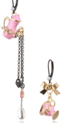 Betsey Johnson Paris is Always a Good Idea Teapot and Cup Mismatch Drop Earrings Betsey Johnson Paris is Always a Good Idea Teapot and Cup Mismatch Drop Earrings