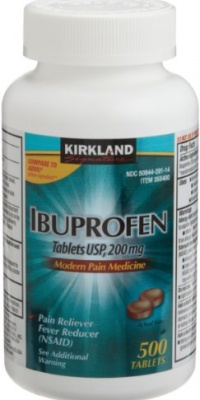 Kirkland Signature Ibuprofen Tablets USP, 200MG 500-Tablets Kirkland Signature Ibuprofen Tablets USP, 200MG 500-Tablets