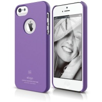 elago S5 Slim Fit Case for iPhone 5 + Logo Protection Film included- eco friendly Retail Packaging - Soft feeling Purple elago S5 Slim Fit Case for iPhone 5 + Logo Protection Film included- eco friendly Retail Packaging - Soft feeling Purple
