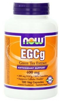 NOW Foods EGCg, Green Tea Extract, 400mg, 180 Vcaps NOW Foods EGCg, Green Tea Extract, 400mg, 180 Vcaps