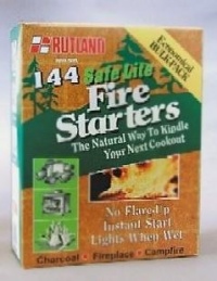 Rutland Safe Lite Fire Starter Squares, 144-Square Rutland Safe Lite Fire Starter Squares, 144-Square