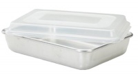 Nordic Ware Cake Pan with Storage Lid, Outside 9.75 by 13.625 by 3.5 Inch Nordic Ware Cake Pan with Storage Lid, Outside 9.75 by 13.625 by 3.5 Inch