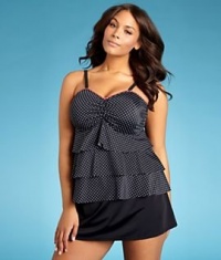 Solids Shaping Skirted Swimwear Bottom Plus Size Solids Shaping Skirted Swimwear Bottom Plus Size