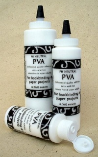 PH Neutral PVA Bookbinders Adhesive- 16oz Bottle