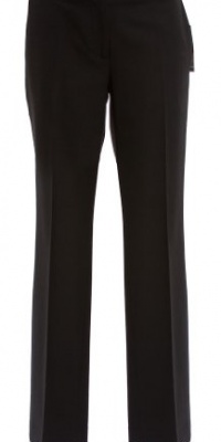 Michael Kors Black Wellesley Low Rise Straight Leg Ankle Pant 2