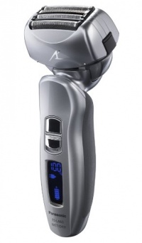 Panasonic ES-LA63-S Men's 4-Blade (Arc 4) Multi-Flex Dual-Motor Wet/Dry Rechargeable Electric Shaver with Nanotech Blades, Silver