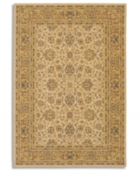 Intricate details and easy-going colors are the signature elements of this complex Karastan area rug. Woven from pure New Zealand worsted wool, the rug's yarns have been specially twisted and space-dyed to create an artful palette, reminiscent of the finest Peshawar rugs. Intricate details and easy-going colors are the signature elements of this complex Karastan area rug. Woven from pure New Zealand worsted wool, the rug's yarns have been specially twisted and space-dyed to create an artful palette, reminiscent of the finest Peshawar rugs.