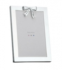 Vera Wang by Wedgwood Silver Plate 4x6 Bow Frame Vera Wang by Wedgwood Silver Plate 4x6 Bow Frame