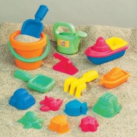 Small World Toys Swe 15-Pieces Sand Toy Set Asst Small World Toys Swe 15-Pieces Sand Toy Set Asst