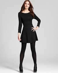 A simply-structured sophisticate with clean lines and a flare skirt, this wear-everywhere French Connection dress is the classic new go-to for virtually every occasion in your datebook. A simply-structured sophisticate with clean lines and a flare skirt, this wear-everywhere French Connection dress is the classic new go-to for virtually every occasion in your datebook.