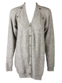 MM6 Maison Martin Margela womens wool button cardigan sweater MM6 Maison Martin Margela womens wool button cardigan sweater