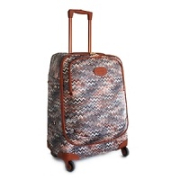 A gorgeous Missoni design adorns this high-performance spinner, perfect for 4-5 day trips. A gorgeous Missoni design adorns this high-performance spinner, perfect for 4-5 day trips.