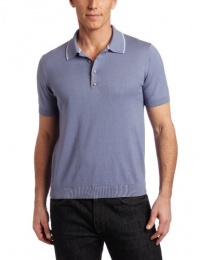 Perry Ellis Men's Short Sleeve Polo with Tipping Perry Ellis Men's Short Sleeve Polo with Tipping