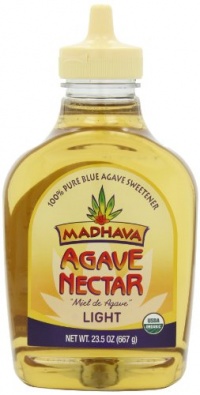 Madhava Organic Light Agave, 23.5-Ounce (Pack of 6)