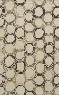 Momeni ELEMTEL-34IVY5080 Elements Rug, Ivory Momeni ELEMTEL-34IVY5080 Elements Rug, Ivory
