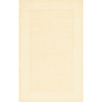 Nourison Westport Solid Ivory 2.6-Feet by 4.0-Feet 100% Wool Area Rug
