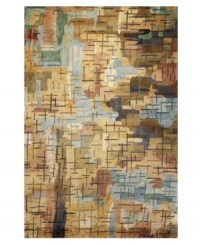 Evoking the graceful shapes of watercolor brushstrokes, this rug from Momeni brings out the artistic side of your decor. Hand-tufted and carved by expert artisans using a special blend of the highest-quality Chinese wools, this rug adds exceptional softness and allure to any space. Evoking the graceful shapes of watercolor brushstrokes, this rug from Momeni brings out the artistic side of your decor. Hand-tufted and carved by expert artisans using a special blend of the highest-quality Chinese wools, this rug adds exceptional softness and allure to any space.
