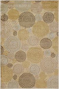 Surya BSL7128-457 Geometric Contemporary Area Rug, 4-Feet by 5-Feet 7-Inch, Multicolored Surya BSL7128-457 Geometric Contemporary Area Rug, 4-Feet by 5-Feet 7-Inch, Multicolored