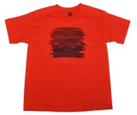 DC SHOES Boys' Youth Dude Skateboard Shirt Red-Medium DC SHOES Boys' Youth Dude Skateboard Shirt Red-Medium