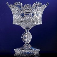 Godinger 3595 Royalty Crystal Bowl with Pedestal Godinger 3595 Royalty Crystal Bowl with Pedestal