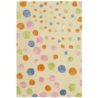 Safavieh Soho Collection SOH813A Handmade Ivory New Zealand Wool Area Rug, 5-Feet by 8-Feet Safavieh Soho Collection SOH813A Handmade Ivory New Zealand Wool Area Rug, 5-Feet by 8-Feet