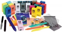 Claytoon Clay Project Studio Kit - 1/4 lb - Set of 24 Bars with Assorted Clay Tools