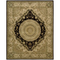 Nourison 2000 2233 Rectangle Rug, Black, 2.0-Feet by 3.0-Feet Nourison 2000 2233 Rectangle Rug, Black, 2.0-Feet by 3.0-Feet