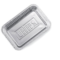 Weber 6415 Small 7-1/2-Inch-by-5-inch Aluminum Drip Pans, Set of 10 Weber 6415 Small 7-1/2-Inch-by-5-inch Aluminum Drip Pans, Set of 10