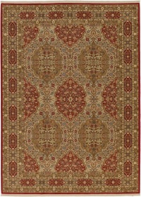 Karastan Original Heritage Kirman Crimson Rug, 5-Feet 9-Inch by 9-Feet Karastan Original Heritage Kirman Crimson Rug, 5-Feet 9-Inch by 9-Feet