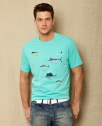 This t-shirt from Nautica is the style catch of the day.