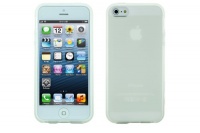 Tech Armor Frosted Clear Apple New iPhone 5 (Latest Generation) TPU Flex Case Tech Armor Frosted Clear Apple New iPhone 5 (Latest Generation) TPU Flex Case