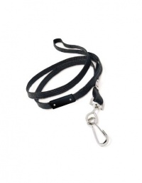 GBC BadgeMates Breakaway Lanyards with Swivel Hook, Black, 12 Lanyards per Pack (3748010) GBC BadgeMates Breakaway Lanyards with Swivel Hook, Black, 12 Lanyards per Pack (3748010)
